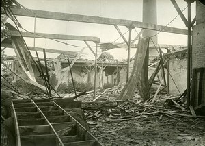 France Reims Ruins WWI First World War Old Photo Wentzell 1919