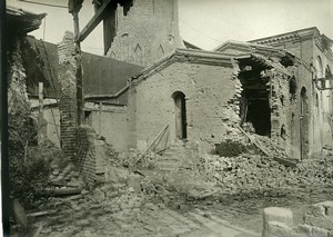 France Reims Ruins WWI First World War Old Photo Wentzell 1919