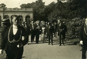 France Paris Bagatelle Garden Party Italian Community Old Photo Trampus 1919