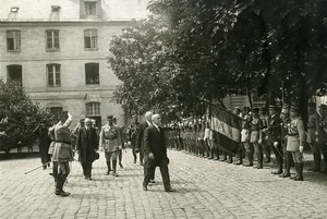 France Paris Raymond Poincare Saint Cyr Military School Old Photo Trampus 1920