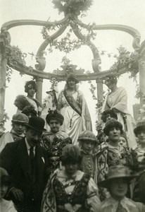France Paris Mid Lent Carnival Lucie Bataille Queen of Queens Photo Trampus 1920