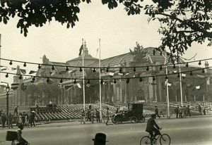 France Paris Champs Elysées Preparing the Victory Parade Old Photo Trampus 1919