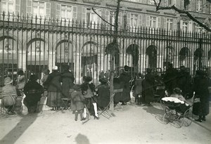France Paris Tuileries Spain King Visit Hotel Meurice Old Photo Trampus 1920