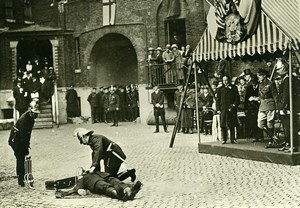 UK London Southwark Prince of Wales Firemen Rescue Exercise Photo Trampus 1920