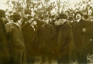 France Gaston Hervieu explains the operation of his Parachute Old Photo Rol 1911