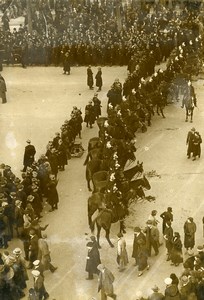 France Paris Champs Elysées Protest Fight Security Forces Old Photo Manuel 1935