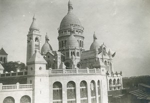 France Paris Montmartre Sacre Coeur Basilica Old Photo Trampus 1920