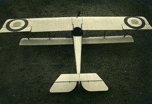 France WWI Nieuport 17? Military Aviation Reconnaissance Aircraft Old Photo 1916