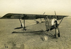 France WWI Nieuport 12 bis Military Reconnaissance Fighter Aircraft Photo 1916