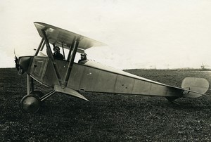 France WWI Nieuport 10 Fighter Reconnaissance Aircraft Aviation Old Photo 1914