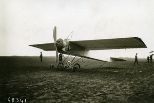 France Aviation Farman Monoplane Airplane Gnome Engine Old Branger Photo 1911