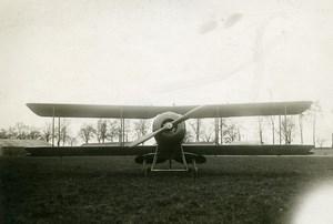 France Nieuport Delage NiD32 Prototype Military Aviation Aircraft Old Photo 1919