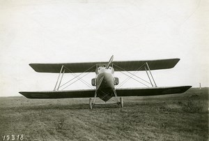 France Aviation Wibault 1B ? Biplane Airplane Old Photo 1919