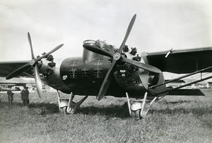 France Military Aviation Bomber Dyle et Bacalan DB-10 Old Rol Photo 1927