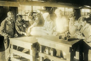 USA Chicago Aviation Service & Transport Apprentices Old Photo 1925