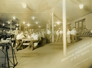 USA Chicago Aviation Service & Transport Engine Instruction School Photo 1925