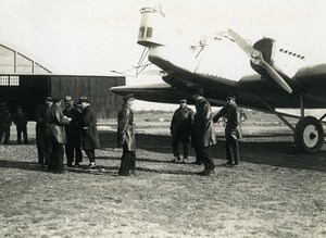 France Aviation French light bomber SPCA 30 F-AKCA Old Photo 1931