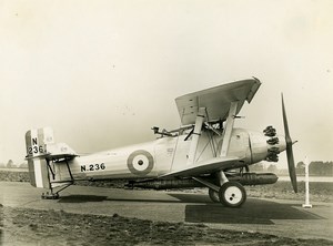 United Kingdom Aviation Blackburn Beagle Aircraft N236 Old Photo 1928