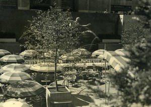 USA New York Café Terrace Old Houston Rogers Photo 1930's