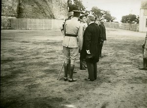 Spain Toledo Alcazar King Alfonso President Poincare Cadet School Old Photo 1913