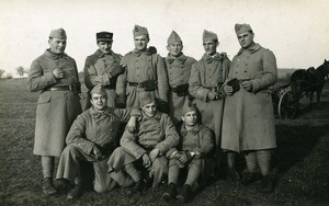 France Thionville Military Service Group Merburg Real Photo Postcard 1933