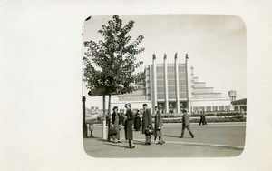 Belgium Brussels World Fair Palais des Expositions Old Photo RPPC 1935