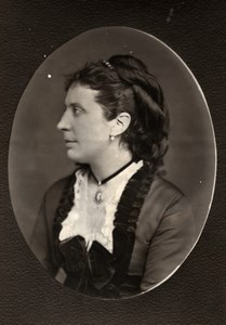 France Comedie Francaise Actress Miss Favart Woodburytype Photo Liebert 1875