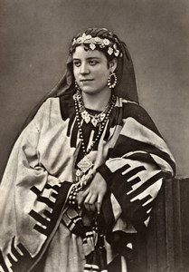 France Opera Singer Soprano Rosine Bloch Woodburytype Photo Pierre Petit 1875