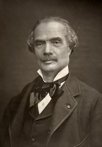 France Author Auguste Maquet Old Woodburytype Photo Dagron 1875