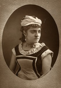 France Theater Stage Actress Pauline Luigini Woodburytype Photo Liebert 1875