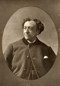 France Opera Singer Christian Perrin Old Woodburytype Photo Pierre Petit 1875