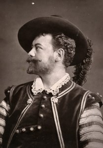 France Opera Singer Maurel Old Woodburytype Photo Liebert 1875