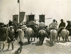 France Provence Camargue Saintes Maries de la Mer Horses Pilgrimage Photo 1931