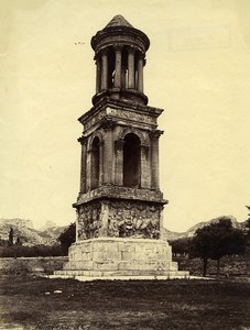 France Mausoleum of the Julii Tomb of Saint Remy de Provence Old Photo 1890