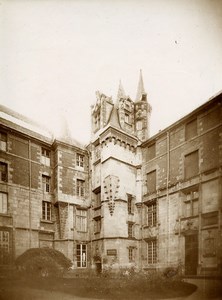 France Maine-et-Loire Angers Museum Saint Jean Old Photo 1890