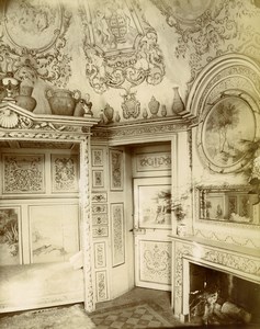 France Manche Cherbourg Tourlaville Castle Countess Ravalet Bedroom Photo 1890