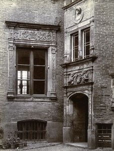 France Toulouse Hôtel du Vieux-Raisin Hôtel Maynier Lasbordes Old Photo 1890