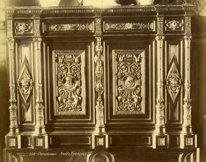 France Chenonceaux Furniture Cabinet Francois Ier Old Photo 1890