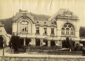 France Auvergne la Bourboule Casino Puy-de-Dôme Old Photo 1890