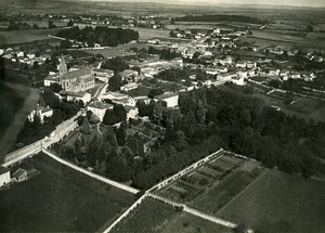 France Rhone Genas panorama 69740 Old Aerial Photo 1930