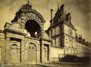 France Fontainebleau Baptistere Baptistry Architecture Old Photo 1890