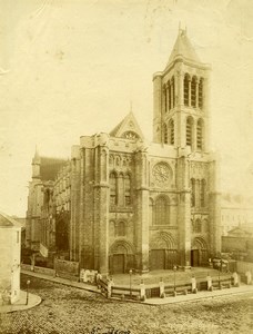 France Basilica of Saint Denis Abbey Old Dumeteau Photo 1890