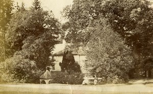 Belgium Spa Garden Galerie Leopold Gallery Old Photo 1890