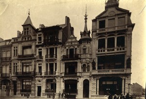 Belgium Ypres ? Ieper Modern Houses Villa Diane & Bagatelle Old Photo 1890