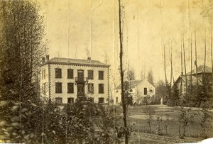 Belgium Haërins Haërens ? House of Léonce Old Photo 1890