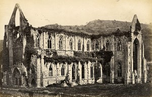 United Kingdom Tintern Abbey ruins 2 Old Photos Francis Frith 1870