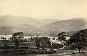 United Kingdom Bath Abbey & Coniston Cumbria 2 Old Photos Francis Frith 1870