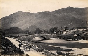 United Kingdom Grange Borrowdale Crummock Water Cumbria 2 Old Photos Frith 1870