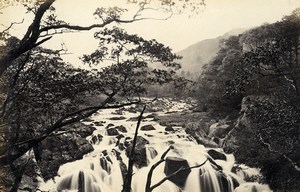 United Kingdom Buttermere & Swallow Falls Betws-y-Coed 2 Old Photos Frith 1870