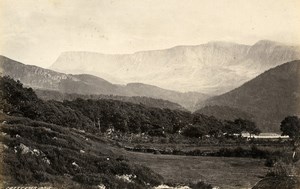 United Kingdom Dolgellau Cader Idris & Snowdon Wales 2 Old Photos Frith 1870